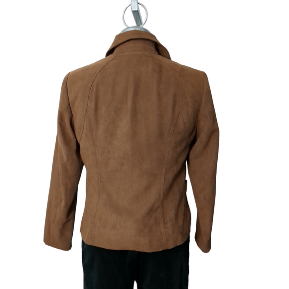 Proportion Petite Brown Designer Sweden Fabric Size 6 - Picture 4 of 12